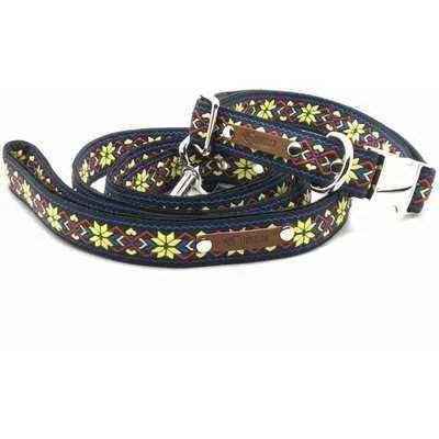 Personalised Cotton Pawfect Large Dog Collar