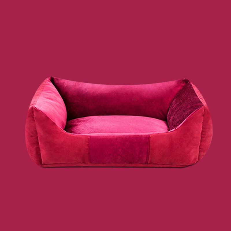 Pet Dog Bed Removable Cushion Soft Warm Dog Mat Cat House Waterproof Bottom Sofa For Small Medium Dogs Pets Sleeping Products